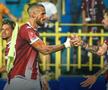 Marko Dugandzic, autorul golului de 0-1, în stânga // sursă foto: Facebook @ FC Rapid 1923
