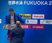 FOTO David Popovici premiat înainte de a intra în competiție, în Japonia