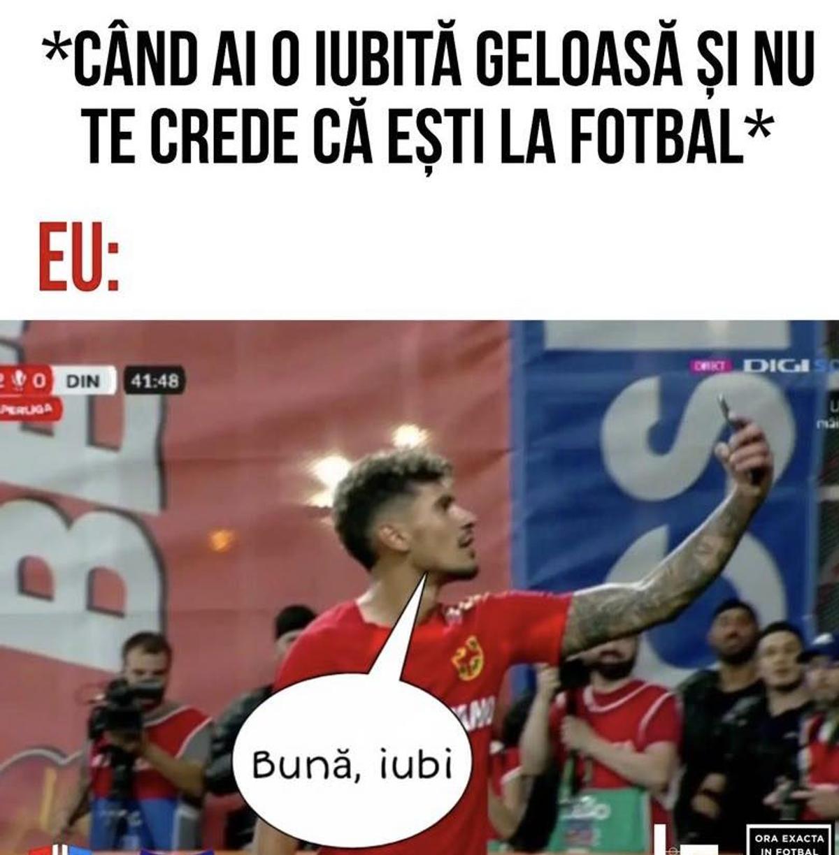 Cele mai tari meme-uri după Derby de România » Fanii au „înnebunit” după imaginea cu Florinel Coman + cum au fost ironizați dinamoviștii