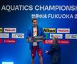 FOTO David Popovici premiat înainte de a intra în competiție, în Japonia