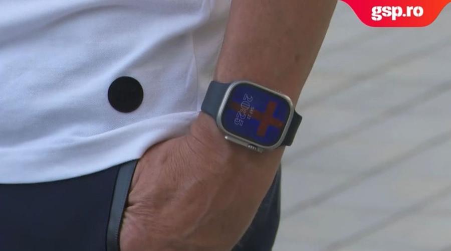 Ceasul personalizat al lui MM Stoica MM Stoica a atras atenția la derby-ul FCSB - Dinamo prin accesoriul purtat