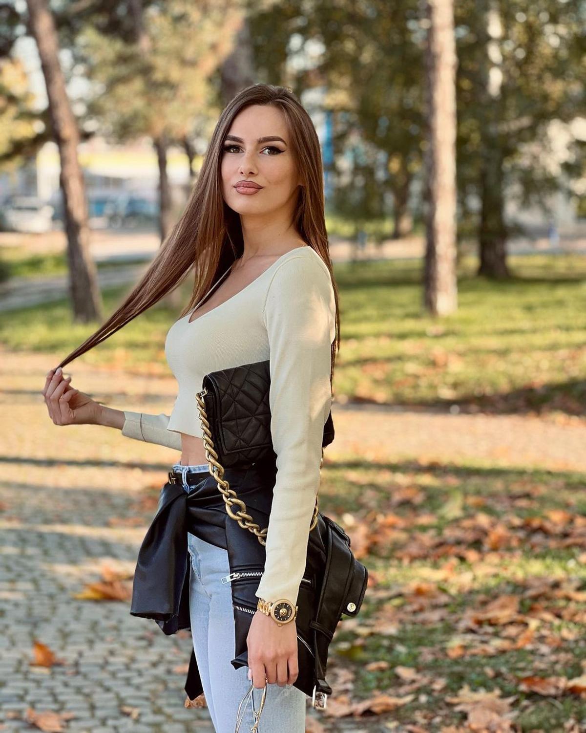 Narcisa Celikovic, iubita lui Adnan Golubovic (Dinamo)