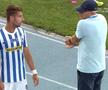 Tensiune în Copou » Leo Grozavu a „sărit” la jucătorul său!