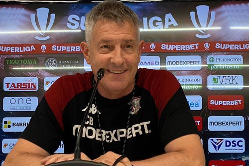 Rapid s-a impus cu 3-0 în deplasarea cu U Cluj, din runda secundă a Superligii. Cristiano Bergodi a fost încântat de evoluția fotbaliștilor lui.