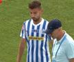 Tensiune în Copou » Leo Grozavu a „sărit” la jucătorul său!