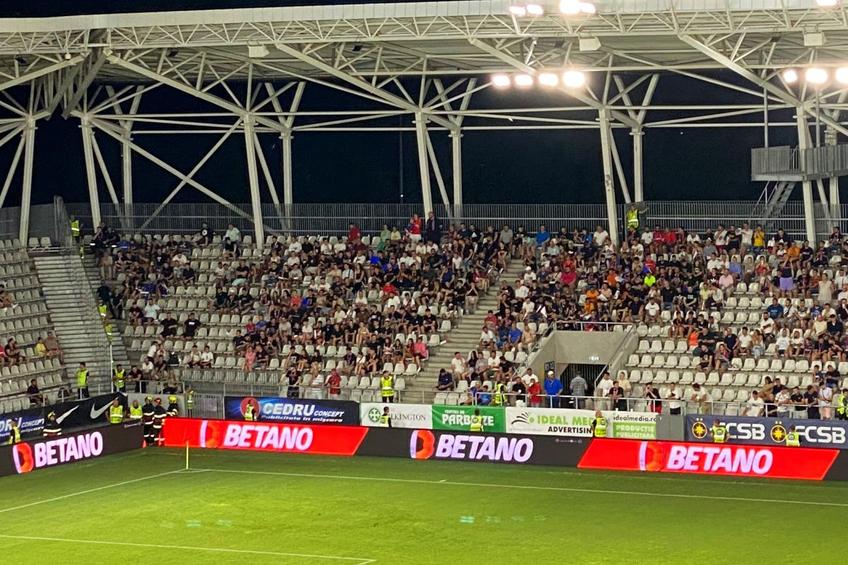 Stadionul nu s-a umplut în totalitate pentru Derby de România / foto: Andrei Crăițoiu (Gazeta Sporturilor)