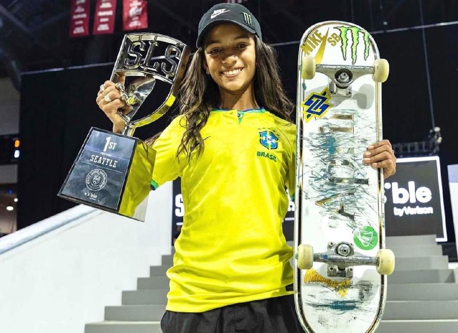 Rayssa Leal / Sursă foto: Imago Images Ploaie de stele! 12 mari sportivi așteptați să exceleze la Jocurile Olimpice, de la Simone Biles și Novak Djokovic până la „Mondo” Duplantis și goana lor după recorduri