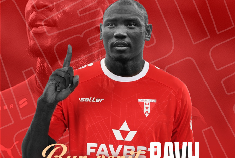 Ravy Tsouka / Foto: Facebook Încă un transfer pentru UTA! Rednic și-a adus fundaș central