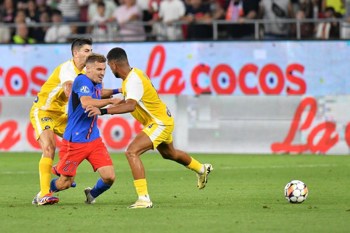 FCSB, remiză cu Maccabi Tel Aviv, în Ghencea » Calificarea se decide la retur