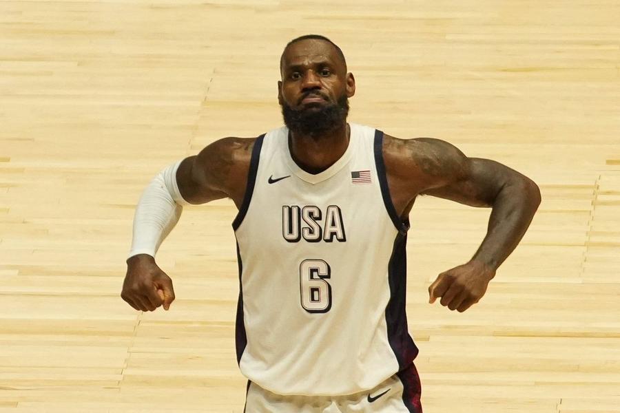 LeBron James / Foto: Imago Ploaie de stele! 12 mari sportivi așteptați să exceleze la Jocurile Olimpice, de la Simone Biles și Novak Djokovic până la „Mondo” Duplantis și goana lor după recorduri