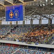 FCSB - Maccabi Tel Aviv, imagini de la încălzire