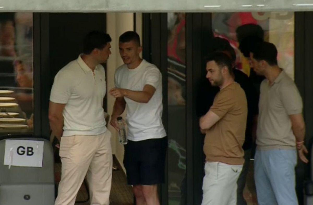 Fotbalistul dorit de Becali, prezent în tribune la FCSB - Maccabi Tel Aviv! A stat chiar în loja finanțatorului