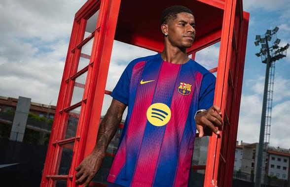 Marcus Rashford a fost prezentat la Barcelona: „Le poți spune acum!”