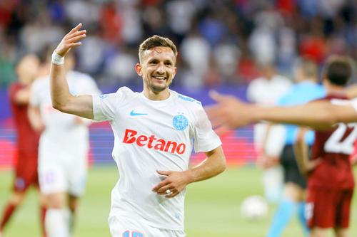 Marius Ștefănescu a marcat în FCSB - Inter Club d'Escaldes 3-1 / foto: Cristi Preda (GSP.ro)