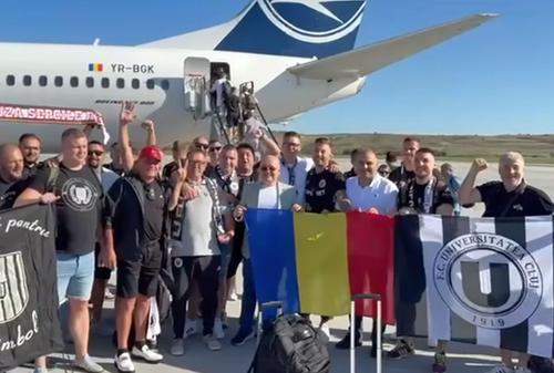 Emil Boc și alte figuri politice din Cluj-Napoca au făcut deplasarea la Erevan, pentru Ararat-Armenia - U Cluj