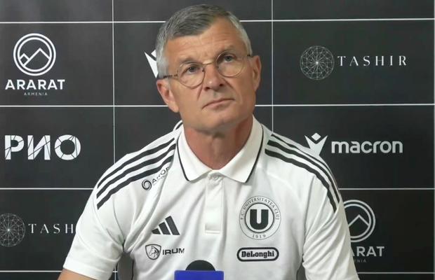 Ce le-a cerut Ioan Ovidiu Sabău jucătorilor lui pentru Ararat Armenia - U Cluj: „Acesta să fie obiectivul, nu jocul!”
