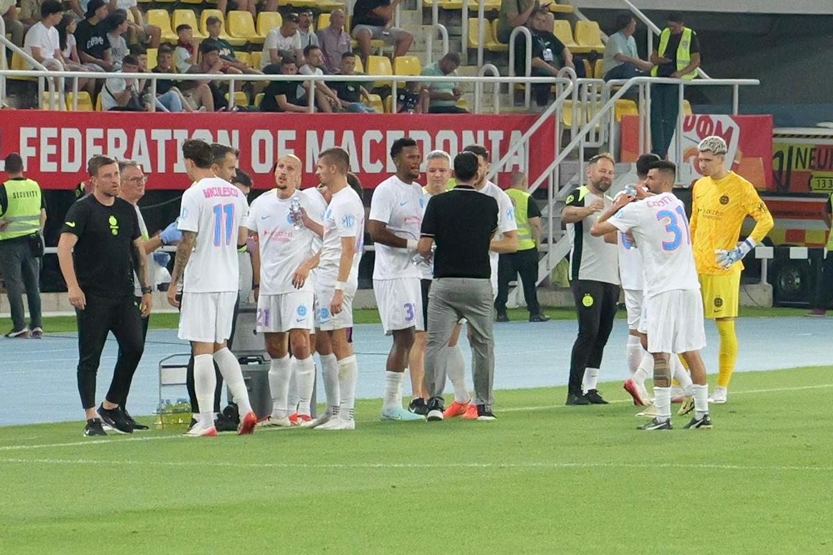 Lor nu li s-a aplicat interdicția: detaliul inedit de pe tricourile campioanei FCSB în meciul din Macedonia