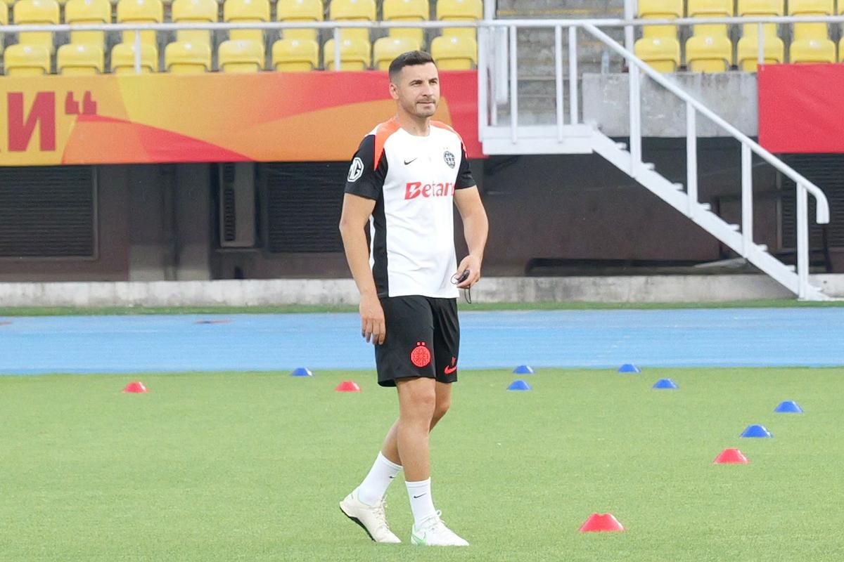 Lor nu li s-a aplicat interdicția: detaliul inedit de pe tricourile campioanei FCSB în meciul din Macedonia