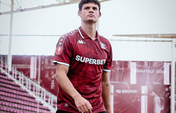 Rapid și-a cedat noul transfer în Liga 2: „Mult succes!”