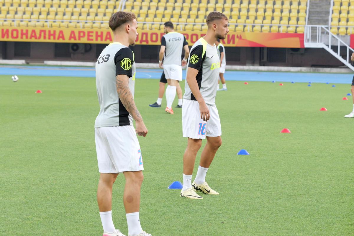 Lor nu li s-a aplicat interdicția: detaliul inedit de pe tricourile campioanei FCSB în meciul din Macedonia