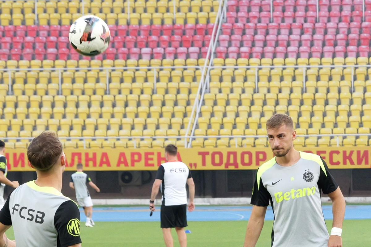 Lor nu li s-a aplicat interdicția: detaliul inedit de pe tricourile campioanei FCSB în meciul din Macedonia