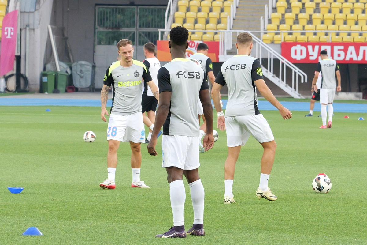 Lor nu li s-a aplicat interdicția: detaliul inedit de pe tricourile campioanei FCSB în meciul din Macedonia