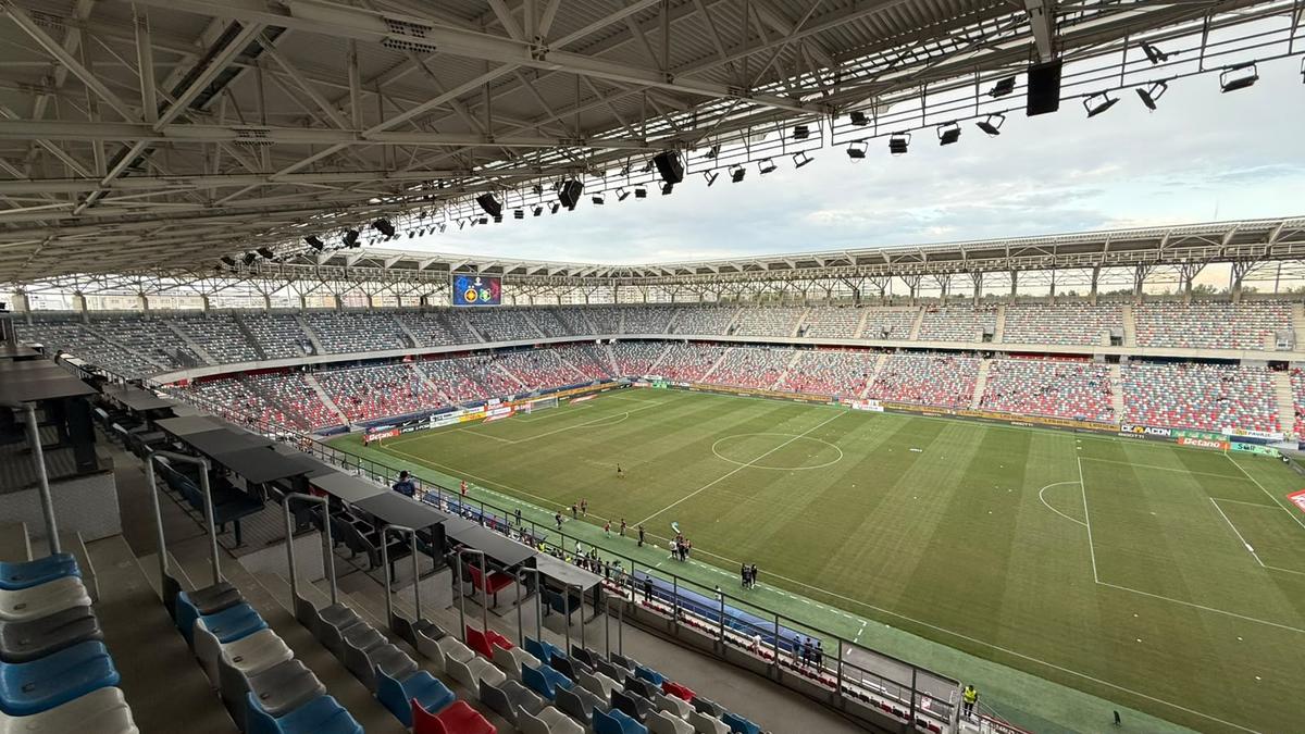 Imagini înainte de FCSB - FK Auda