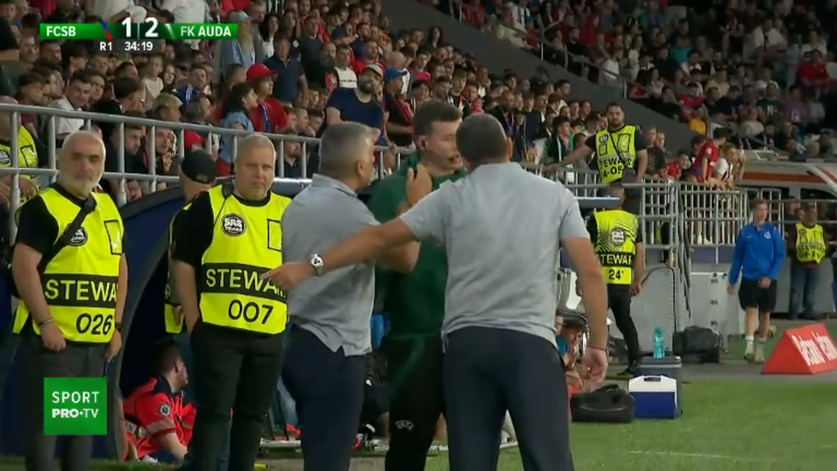 FCSB a contestat al 2-lea gol marcat de Auda! S-a ales doar cu un „roșu”
