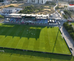 Stadionul din Erevan la meciul lui CFR Cluj / FOTO: Captură TV @Prima Sport 1