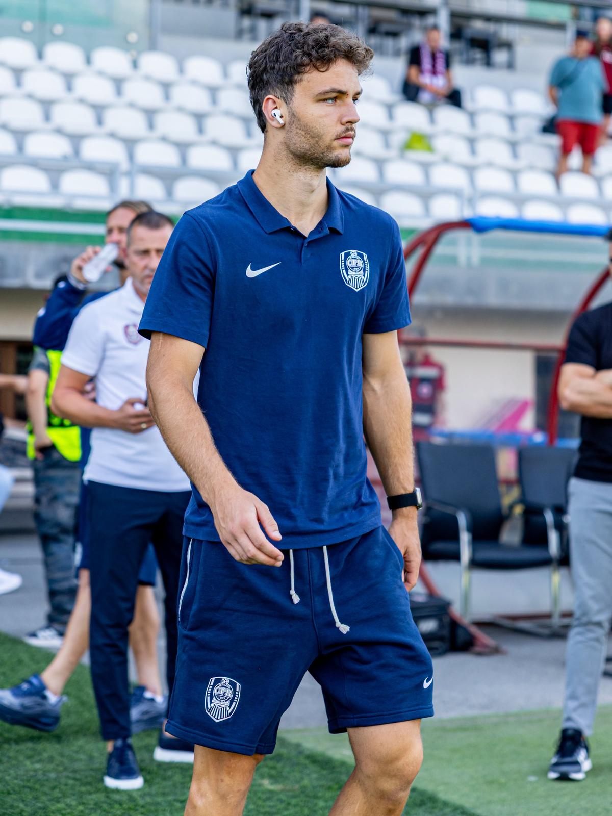 Jucătorii lui CFR Cluj au ajuns pe stadionul din Erevan