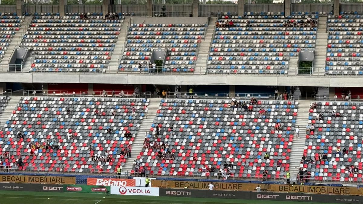 Imagini înainte de FCSB - FK Auda