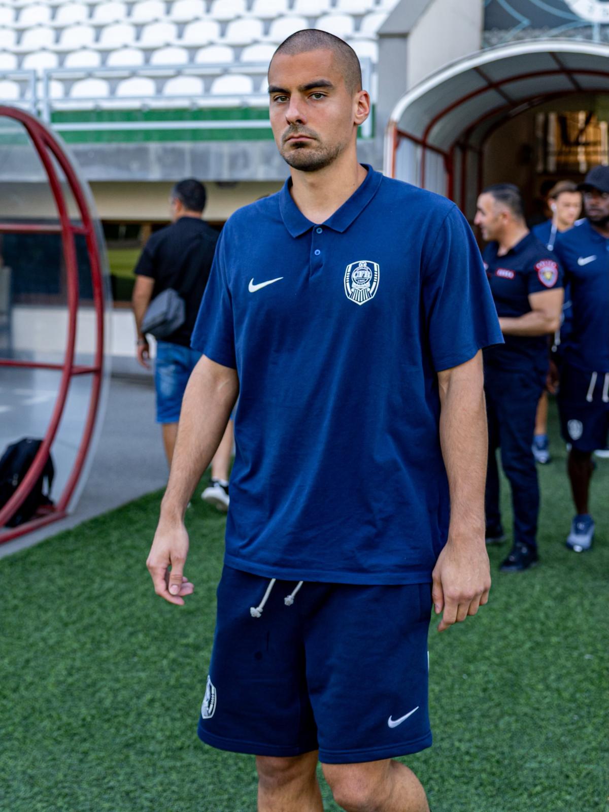 Jucătorii lui CFR Cluj au ajuns pe stadionul din Erevan