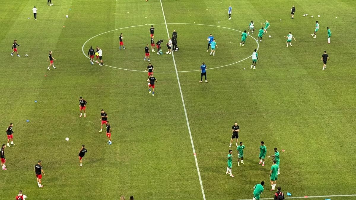 Imagini înainte de FCSB - FK Auda