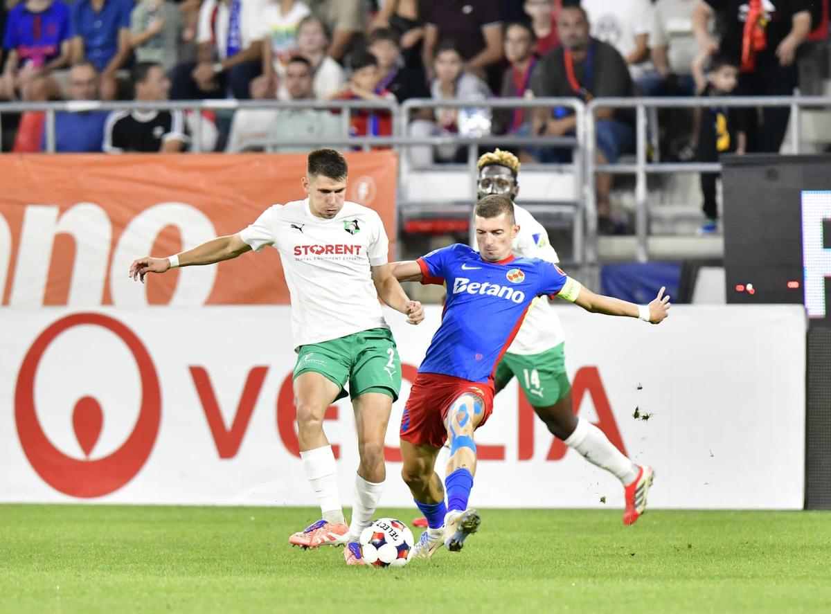 FCSB - FK Auda 2-3 » Rușinea serii pe continent! Roș-albaștrii încep sezonul european cu un eșec lamentabil