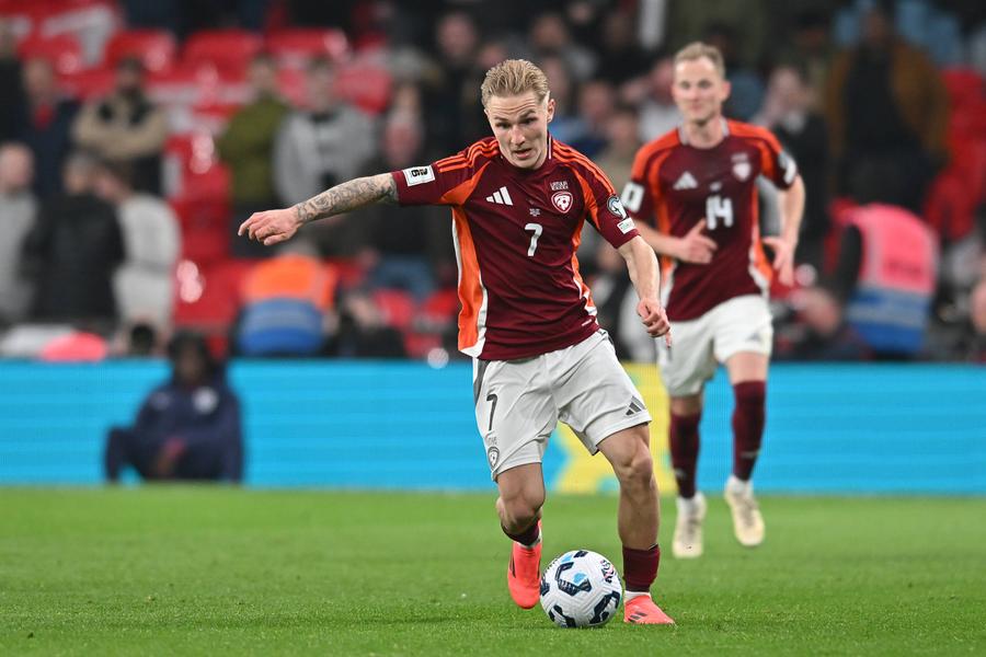 Eduards Daskevics // FOTO Imago Images FCSB a încasat-o frumos la debutul european! Execuție de generic în minutul 5