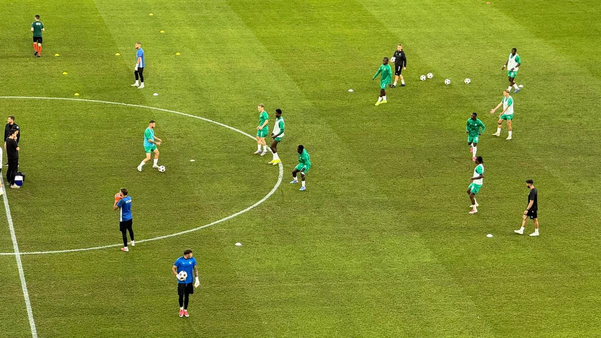Imagini înainte de FCSB - FK Auda