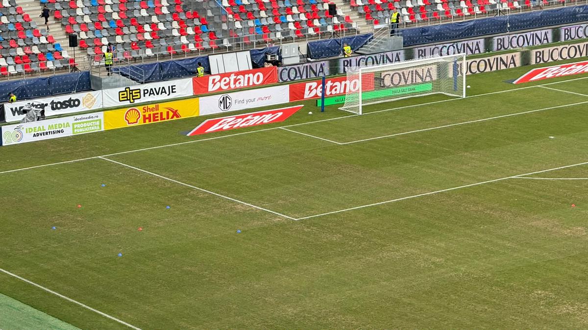 Imagini înainte de FCSB - FK Auda