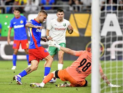 FCSB - FK Auda, turul 2 preliminar Conference League » Noul transfer, creditat să debuteze ca titular + Câți fani vin în Ghencea