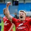 Kristian Eriksen, unul dintre jucătorii de bază ai lui Brann Bergen, 3 goluri, un assist în 14 etape pentru mijlocașul ofensiv de 31 de ani