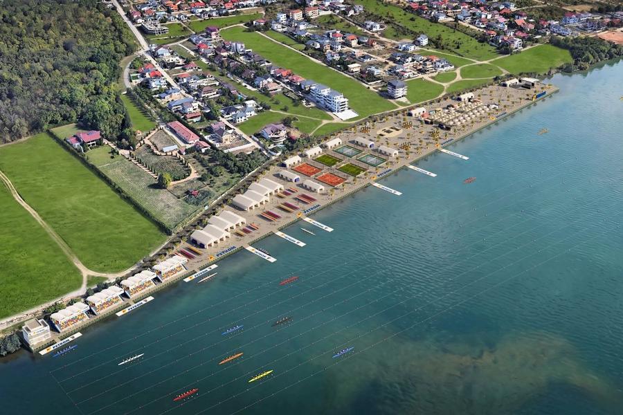Proiectul Arena de Canotaj, pe lacul Pantelimon, cu termen de finalizare 2028 3,2 milioane de euro pentru o bază olimpică de canotaj în București: „Ar fi minunat să concurăm acasă”