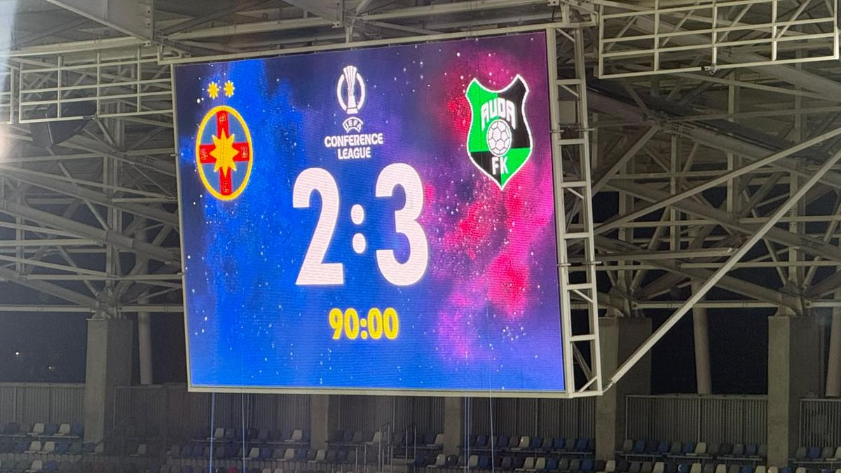 Scenele surprinse în Ghencea, imediat după FCSB - Auda! Titularul a fugit direct la vestiare