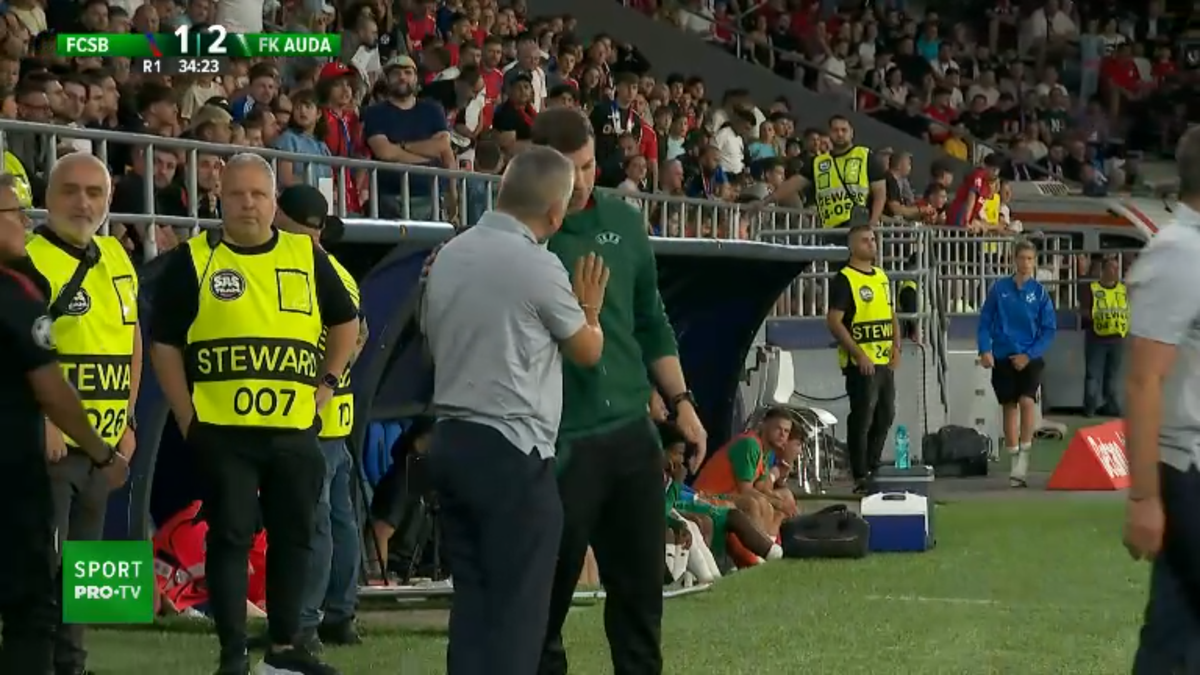 FCSB a contestat al 2-lea gol marcat de Auda! S-a ales doar cu un „roșu”