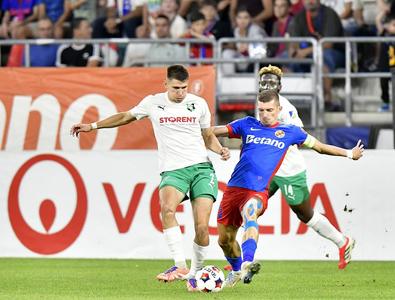 FCSB - FK Auda, turul 2 preliminar Conference League » Noul transfer, creditat să debuteze ca titular + Câți fani vin în Ghencea