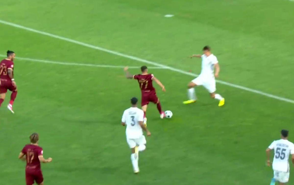 Filmul primului gol înscris de Andres Șfaiț la CFR Cluj, cu Alashkert