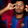 Karim Adeyemi, prezentat oficial la Barcelona // foto: fcbarcelona.com