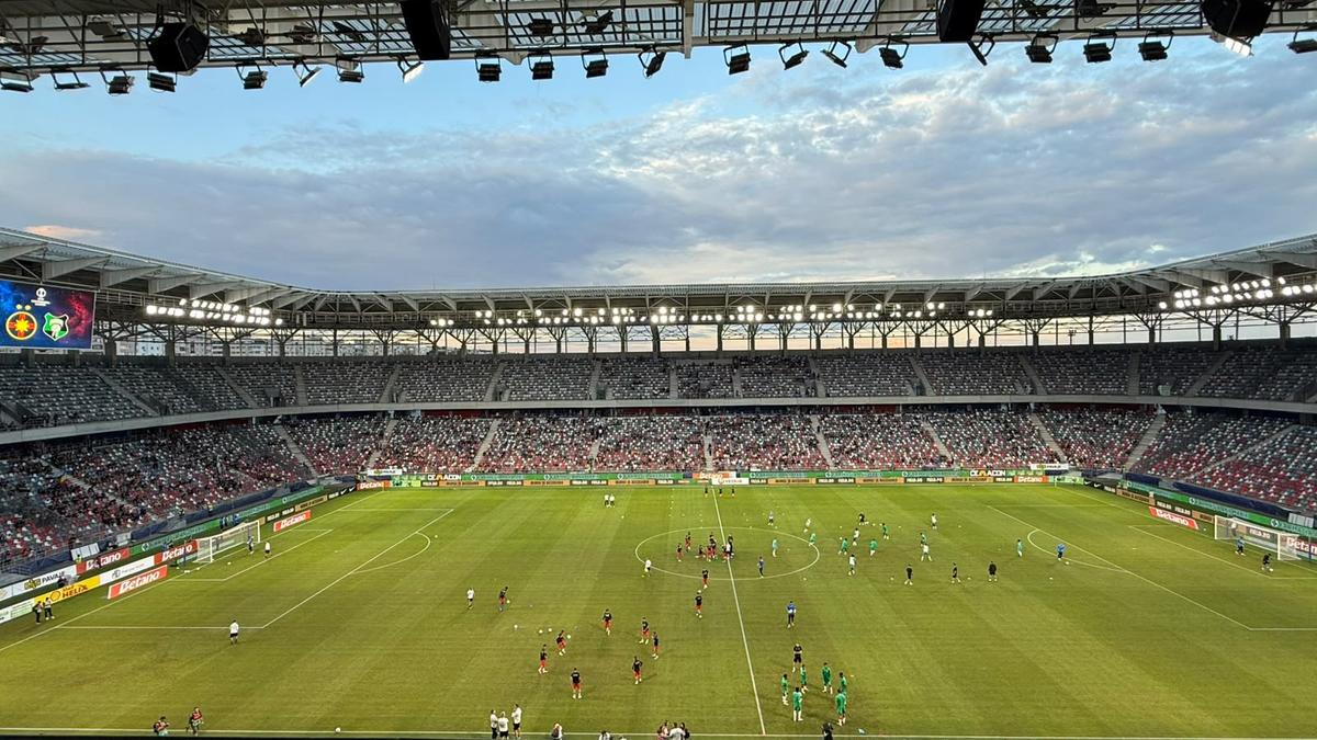 Imagini înainte de FCSB - FK Auda