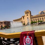 FC Alashkert - CFR Cluj, în turul 2 preliminar Conference League // foto: facebook @Fotbal Club CFR 1907 CLUJ