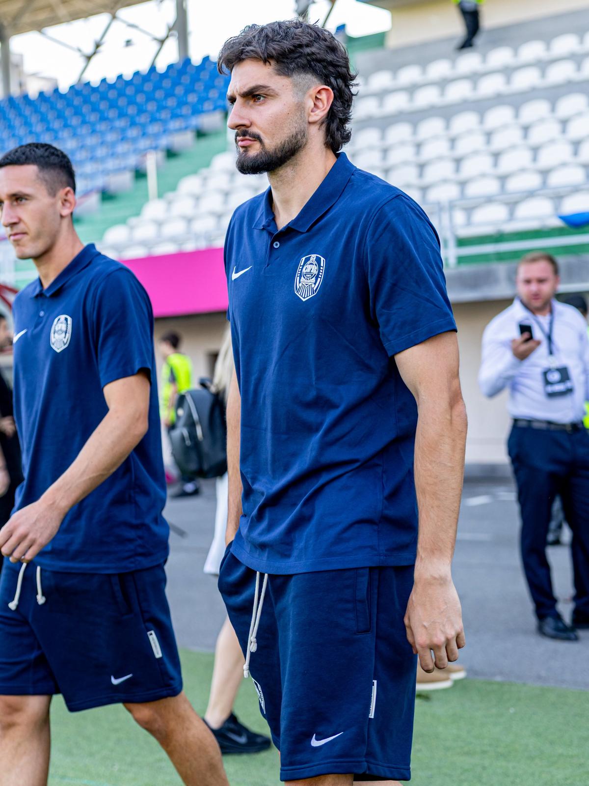 Jucătorii lui CFR Cluj au ajuns pe stadionul din Erevan