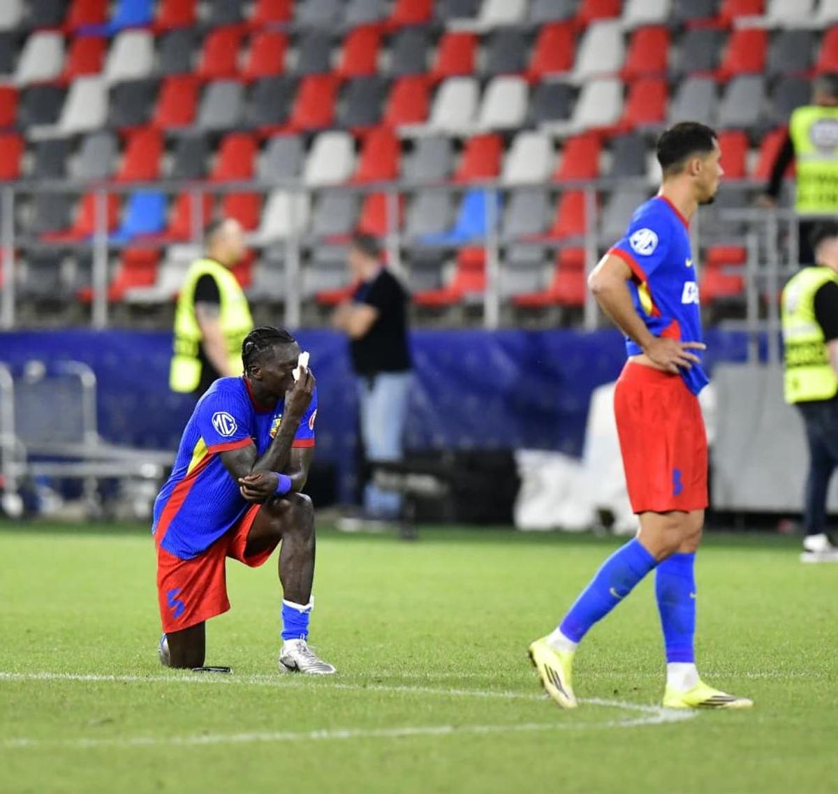 Scenele surprinse în Ghencea, imediat după FCSB - Auda! Titularul a fugit direct la vestiare