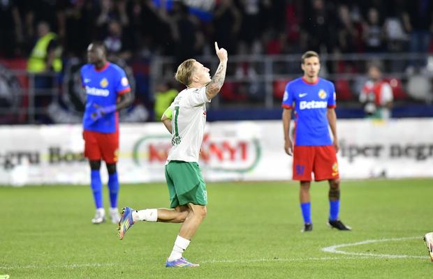 FCSB a încasat-o frumos la debutul european! Execuție de generic în minutul 5